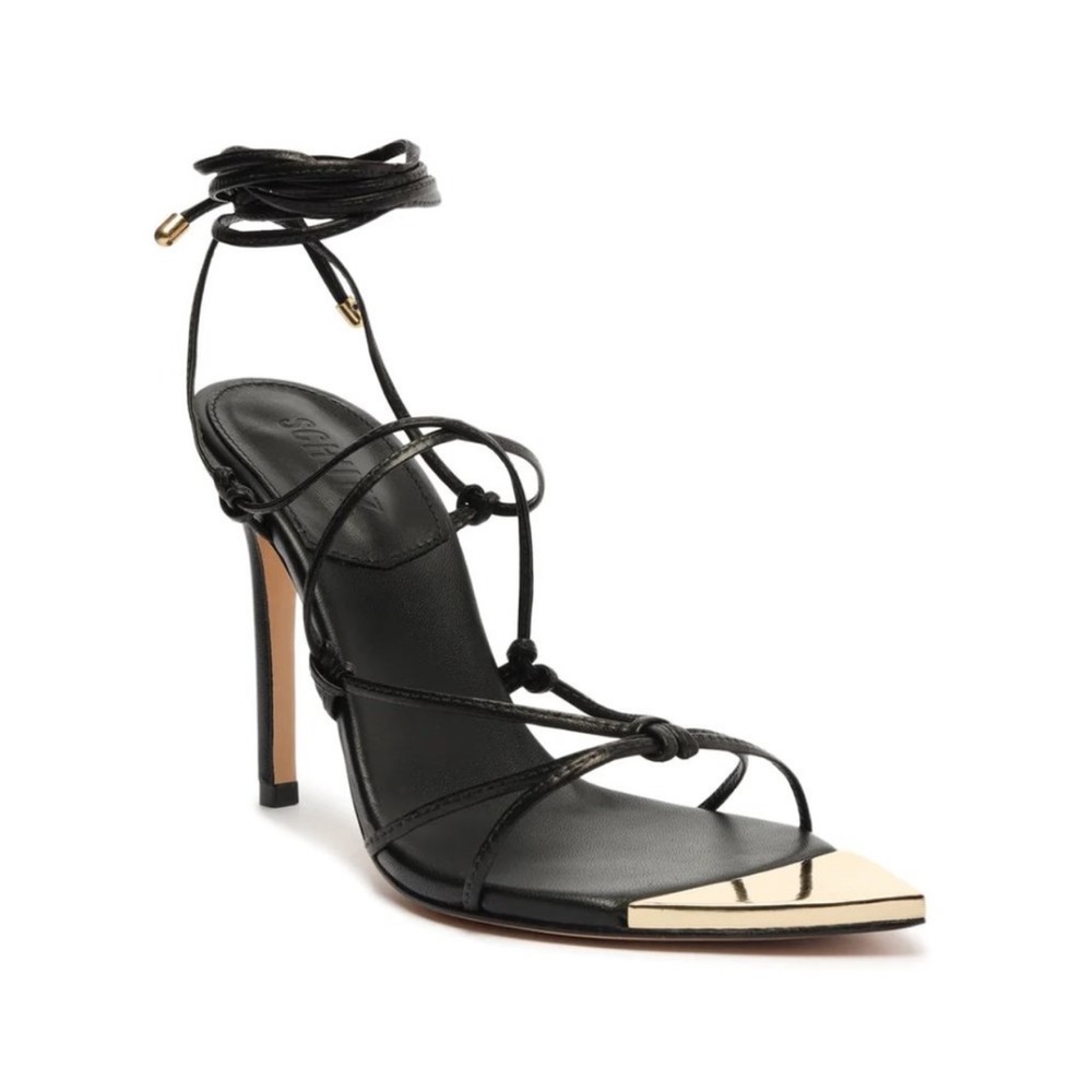 Schutz Hana Lace Up Heel